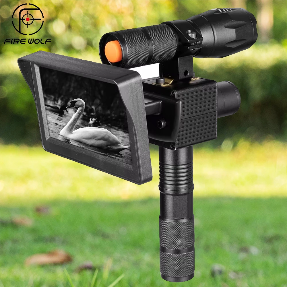 

850nm Infrared LEDs IR Night Vision Cameras Outdoor Scope 0130 Waterproof 4.3 inch LED Wildlife Trap Cameras