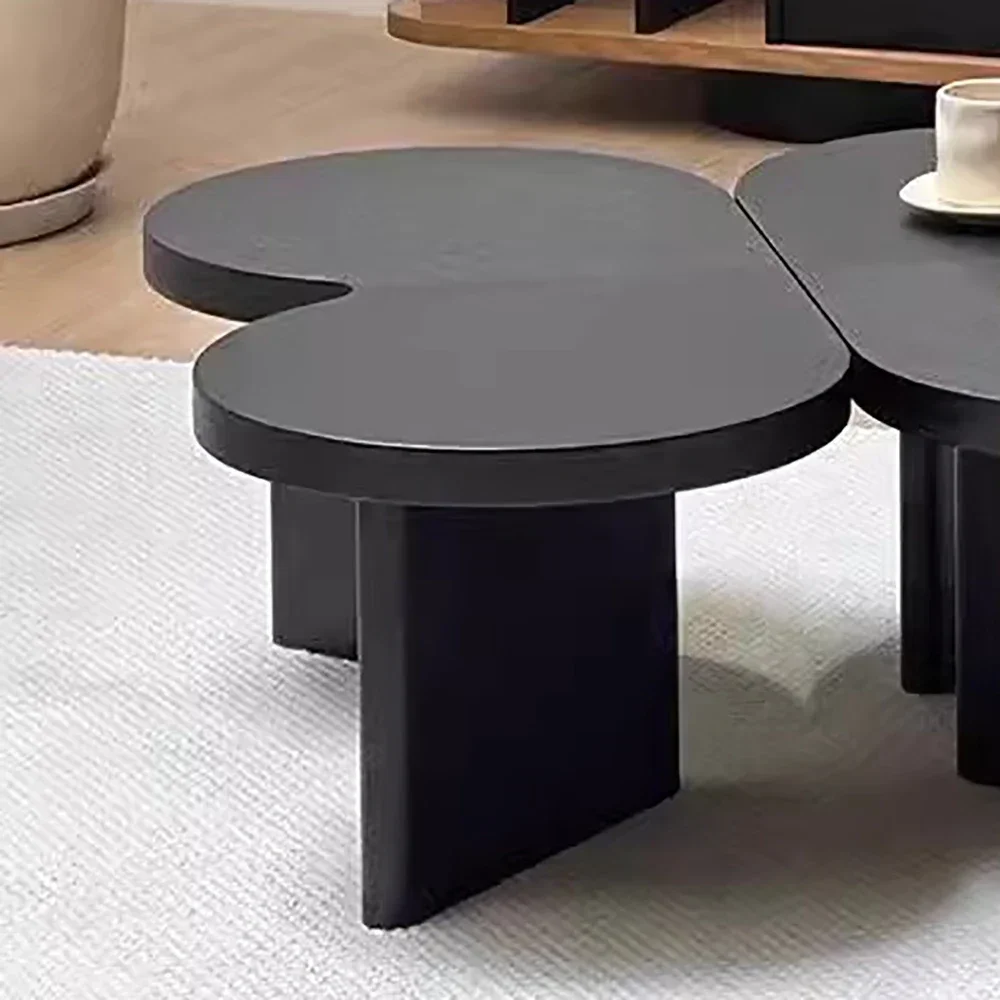 Mesa de centro minimalista moderna, estética de belleza, pequeña mesa de centro de moda, muebles de sala de estar de diseño nórdico clásico