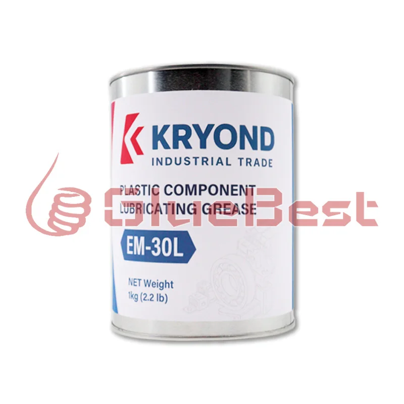 KRYOND EM30L Plastic Compatible Lubricating Grease Synthetic Gear Bearing Formula for Precision Parts Industrial Equipment 1kg