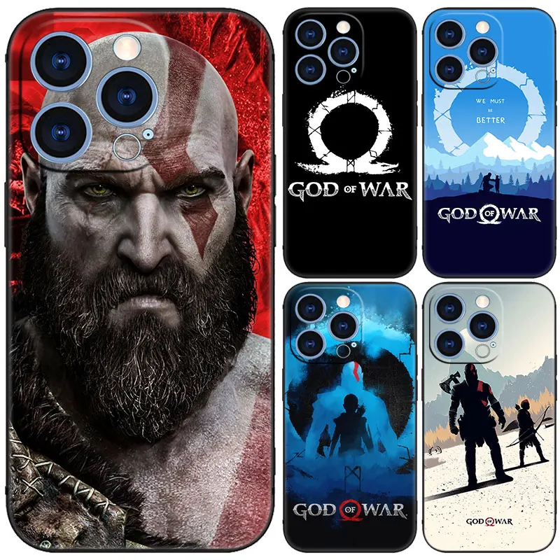 G-God of W-War Black Phone Case For Honor 200 90 Lite X7B X6 X8B X6A X6S X7A X8A X9A X9B X5 Plus 70 20Pro 10Lite Cartoon Cover