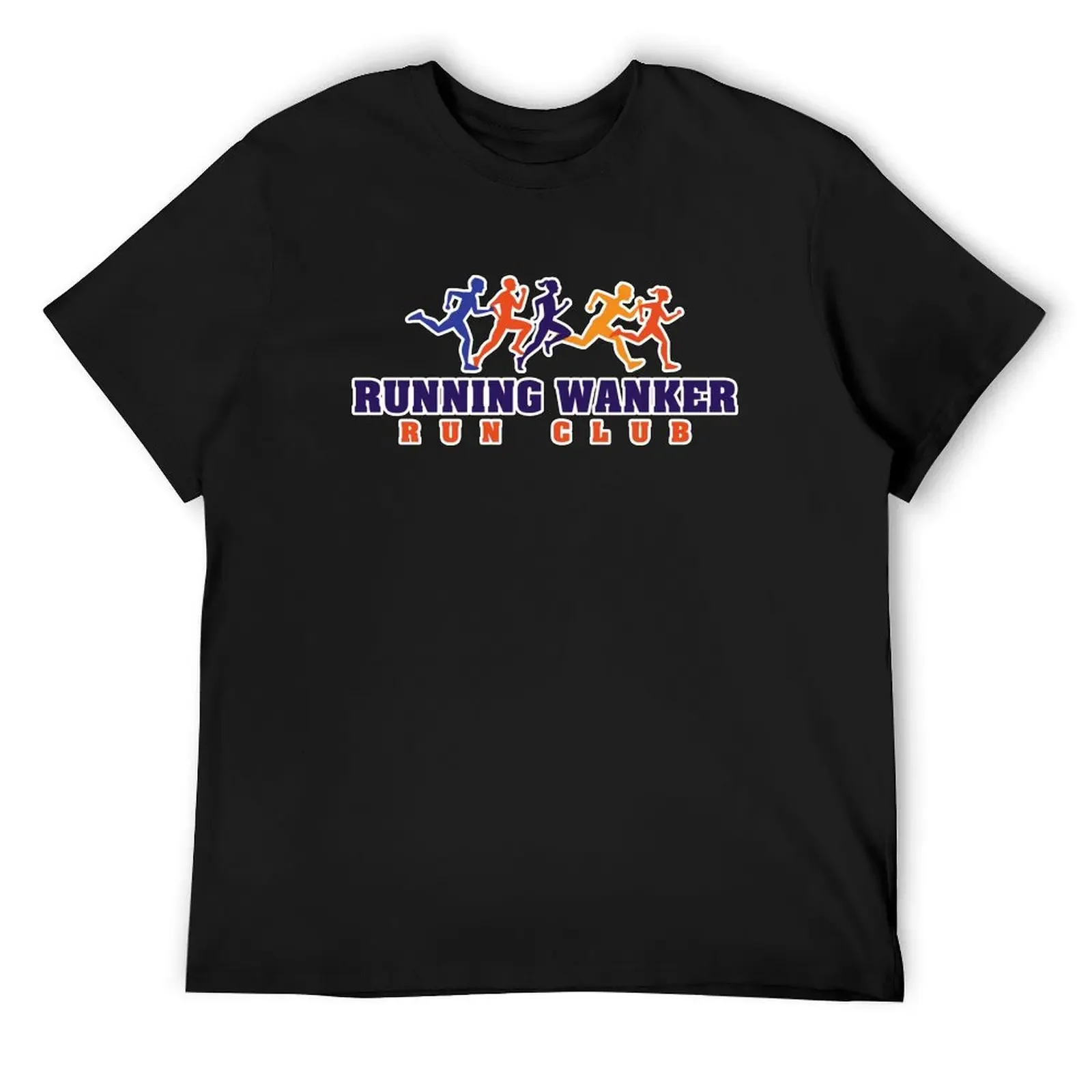 Running Wanker Run Club Tee T-Shirt quick-drying anime clothes man clothes funny t shirts for men