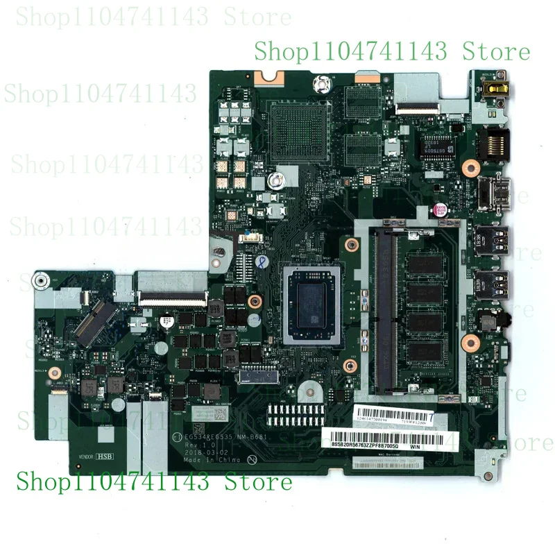 

For Lenovo IdeaPad 330-15r NM-B861 muncuma 4G laptop motherboard notebook mainboard accessories 100% test OK 5b20r56763