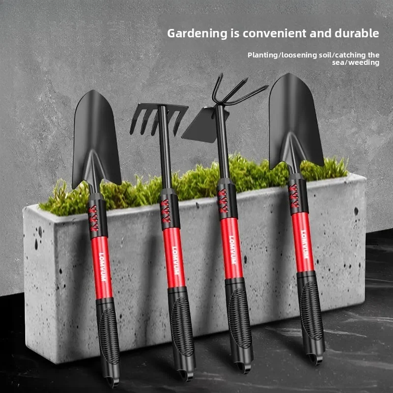 Gardening Shovel Planting Flowers Shovel Soil Tools Sea Catching Household Hoe Rake Weeding Flowers Balcony Transplanting