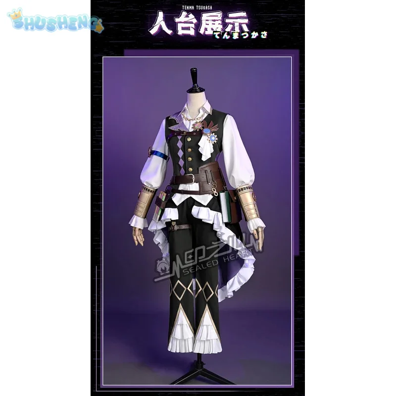 Kamishiro Rui Cosplay Costume Anime PJSK Handsome men and women vest jackets hats shirts prop Halloween carnival suits uniform view 6