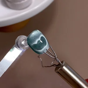 1/2/3/6 PC Cat Eye Nail Magnetセット柔軟な鉄のワイヤを備えて、ネイルにハートとインゴットの形状を作成するためのネイルアートアクセサリーツール 6ベストセールスネイルスタンピングポリッシュ-6