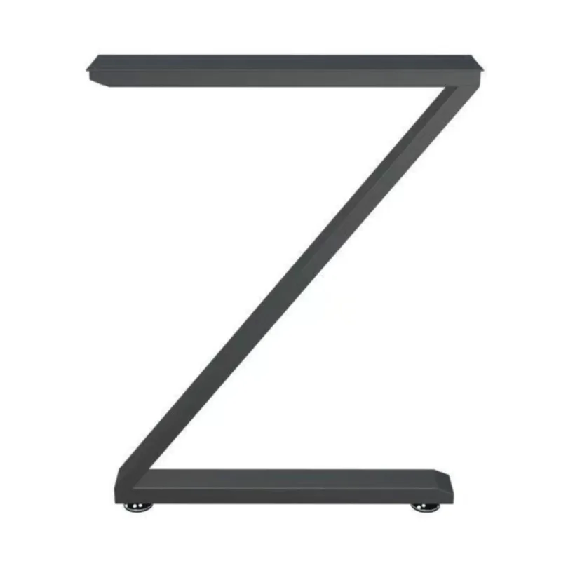 Z-shaped Iron Art Coffee Table Foot Simple Metal Work Desk Leg Accessories Table Foot Base Legs For The Furniture