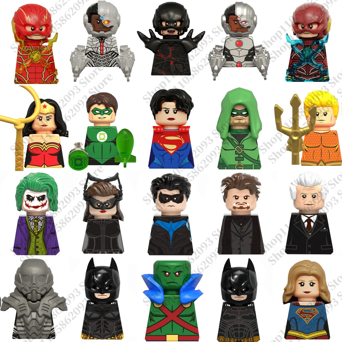 New Superhero brick toys KDL853 KT1071 Suitable for collection Assembled toys Heroic character model building blocks party gifts