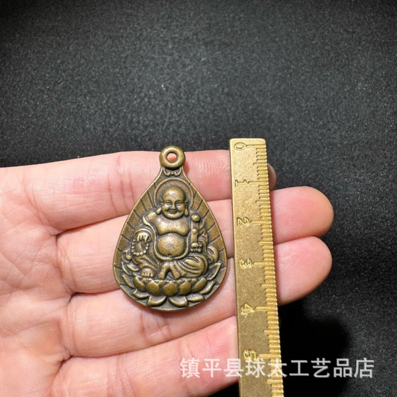 Wholesale Brass Thousand Hands Avalokitesvara Buddha Brand Pendant Ornaments Distressed Pendant Tibetan Jewelry Crafts