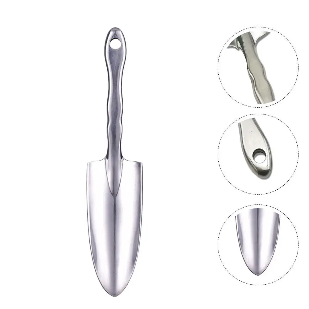 Multifunctional Gardening Shovel Aluminum Alloy Planting Tool Transplanting Soil Digging Digger for Garden Use