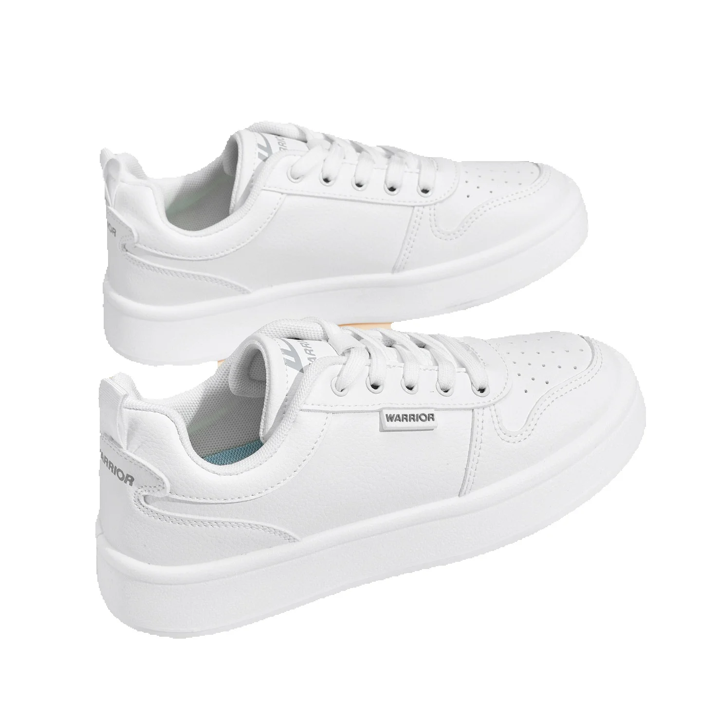 Pull-back Women's White Sneakers, 2026 New Popular Spring Casual Sports Shoes, Women's Low-top Sneakers_vogvips.com