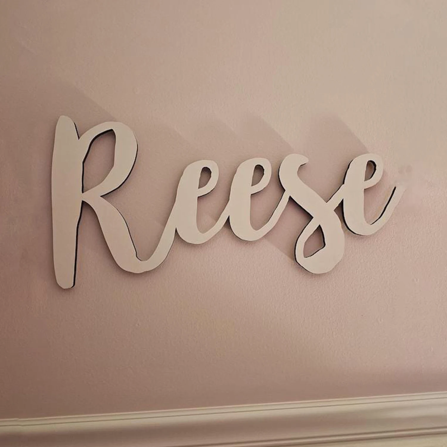 1pc Customized personalized name tag, Customizable letters or names, Perfect Gift For Home Decor view 3