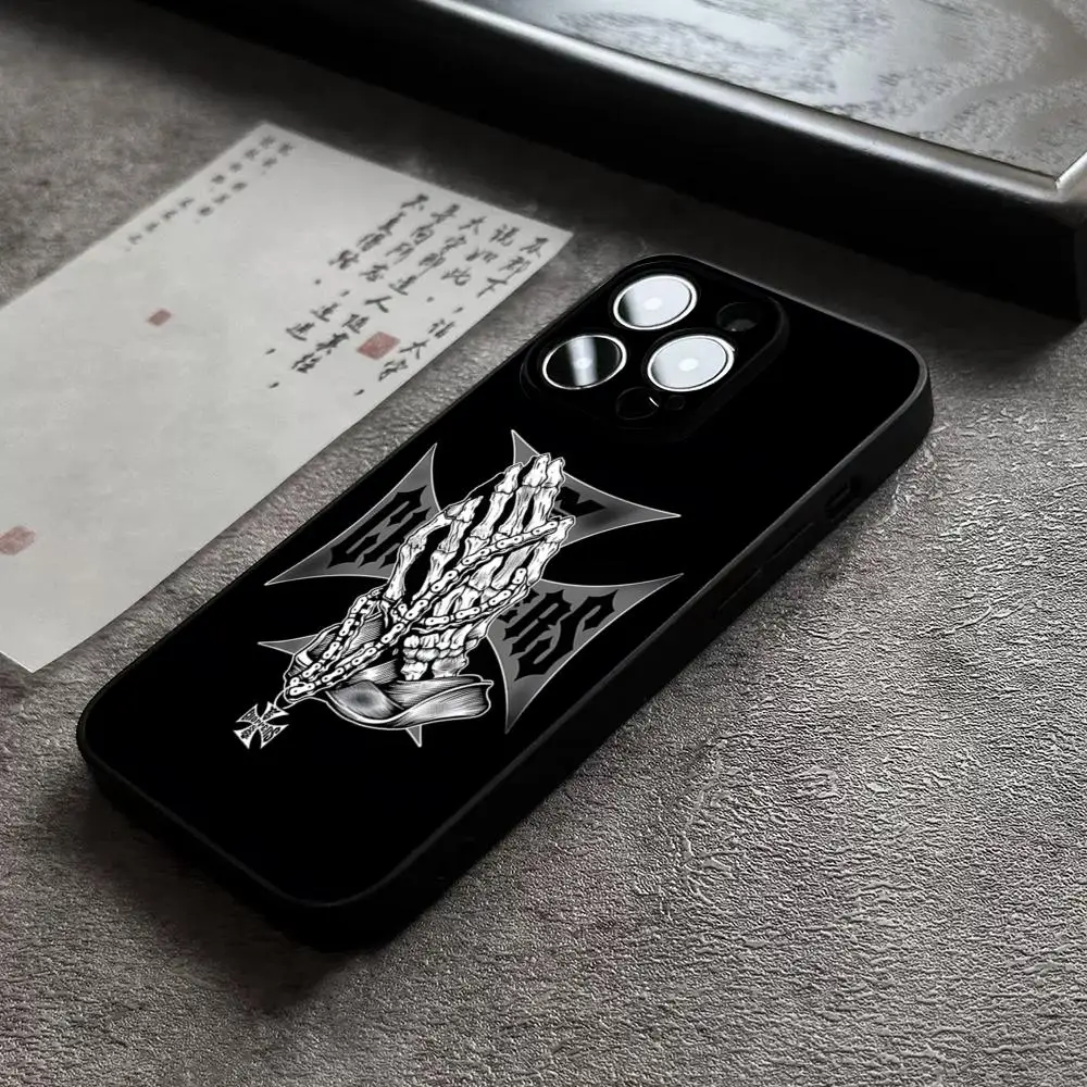 West Coast Choppers Original Phone Case for 15 Pro Max iphone 14 Pro Max 12 13 Mini 11 Xr X Xs 8 7 Plus Silicone Back Cover