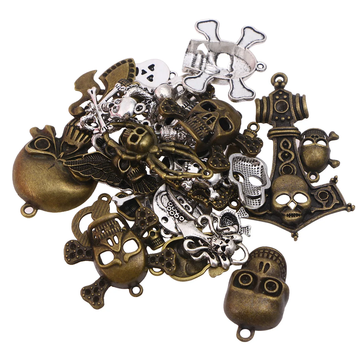 

100 G Pendant Charms Variety for Crafts Jewelry Making Pendants Mixed Pack