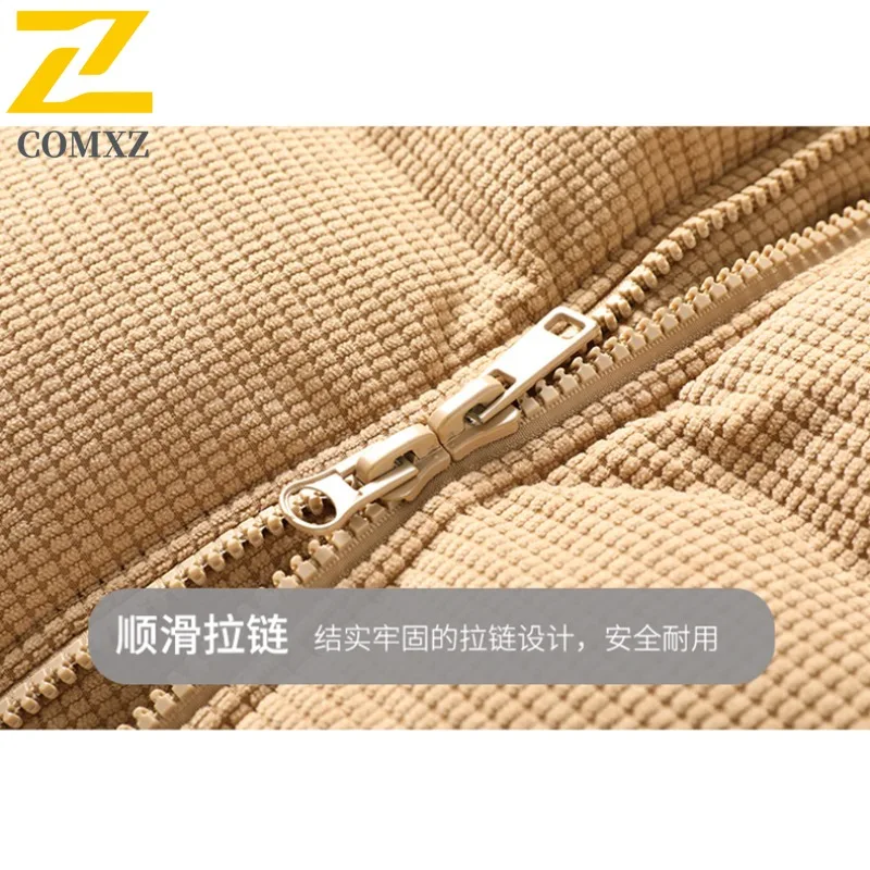 COMXZ мужские хлебные куртки корейские удобные воротник-стойка кемпинг зимняя подкладка уличная одежда морозостойкое парковое пальто