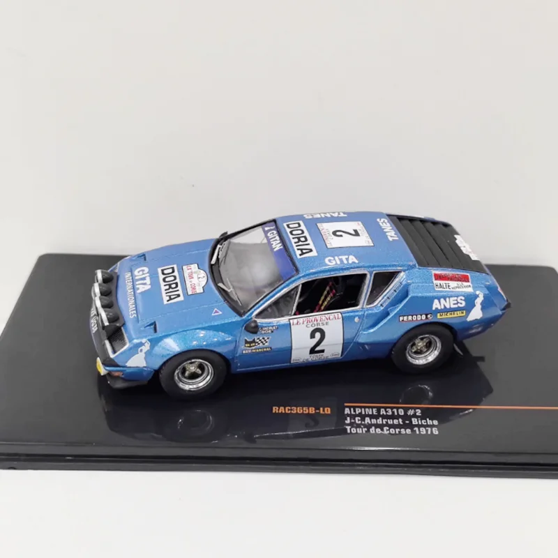 IXO Diecast Maßstab 1:43 ALPINE A310 # 2 1976 Legierungsautomodell, statische Anzeige, Sammlung, Souvenir, Ornamente, Geschenk