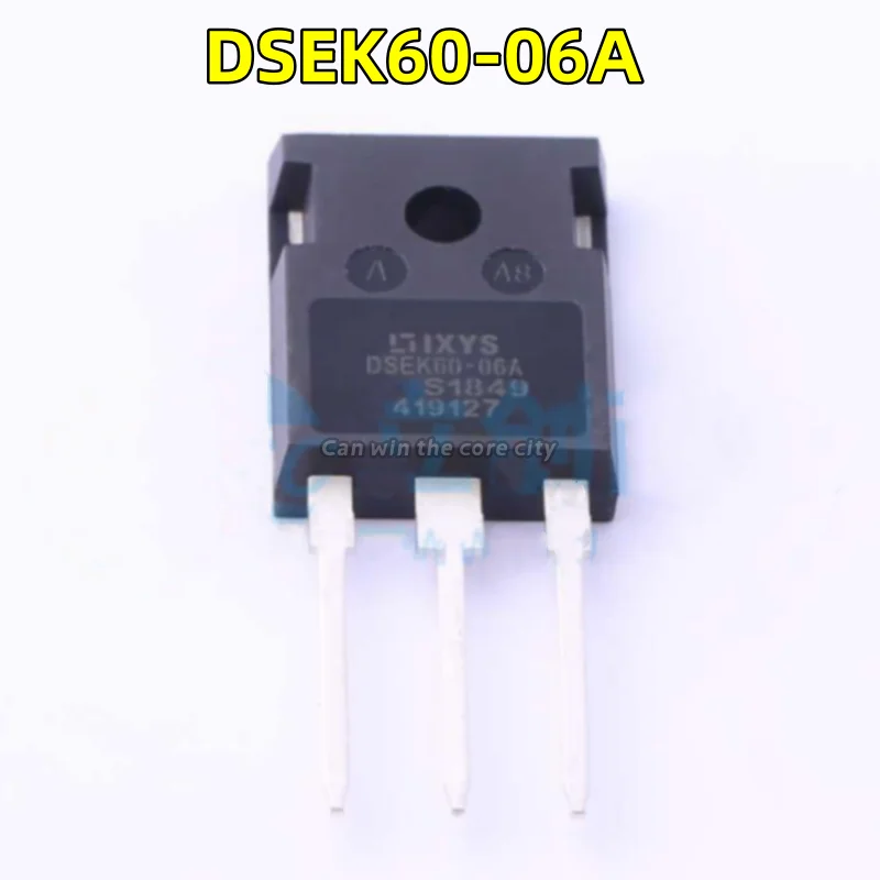 

1-100 PCS/LOT Brand New DSEK60-06A package: TO-247-3 Fast recovery/high efficiency diode 30A Original spot