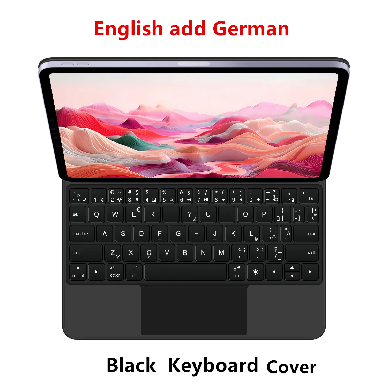 Magic Keyboard Hülle für Xiaomi Pad 5 6 7 8, Xiaomi Mi Pad 5 6 7 8 Pro 11 11.2 Zoll, POCO Pad X1 – Smarte magnetische Buchhülle