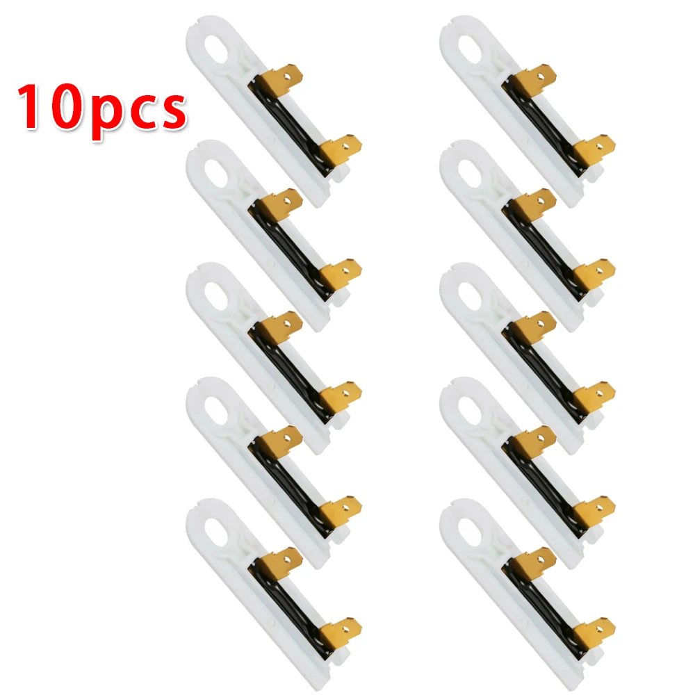 4/10pcs Dryer Drying Machine Thermal Fuse 3392519 For Kenmore  For Roper Home Appliance Parts Household Supplies