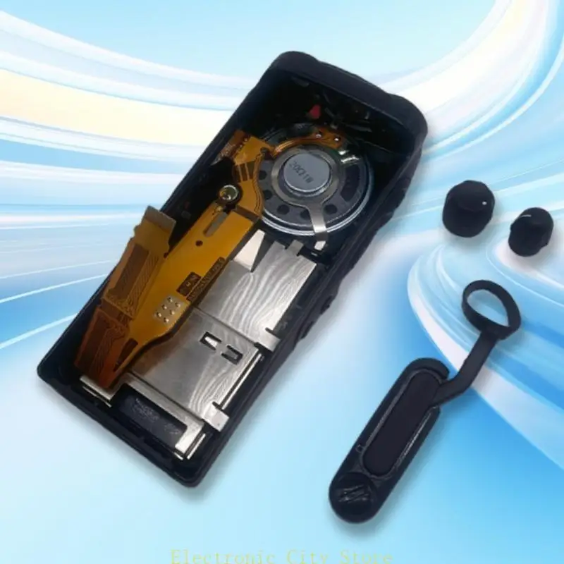 Przednia obudowa obudowa zgina zamienniki kablowe dla Pro5150 HT750 Walkietalkie Radio HU8D