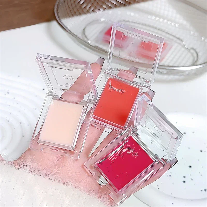 DIKALU ライトブラッシャー クリームミラー ウォータリー保湿グロステクスチャ ハイライター ポータブル多目的拡張フェイシャルメイクアップ