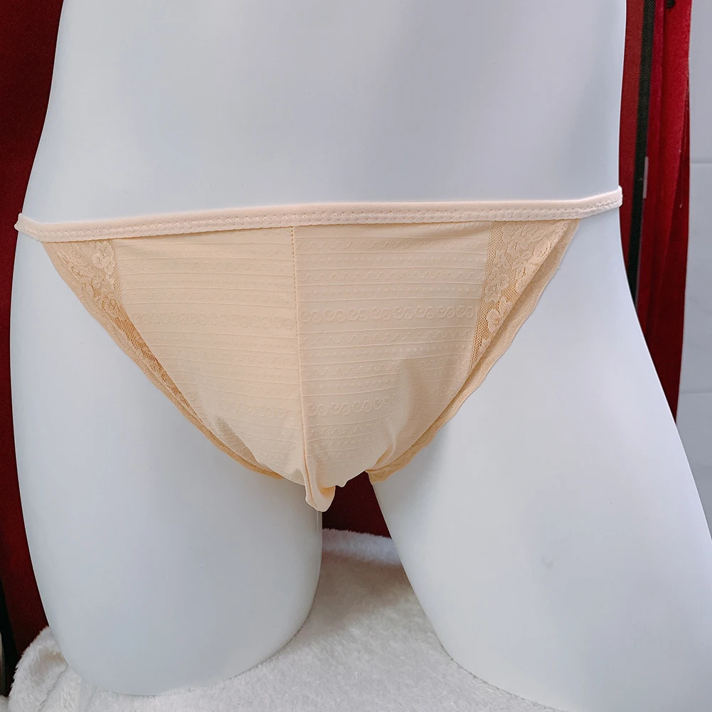 Calzoncillos elásticos sexis para hombre, bragas de Bikini, ropa interior de tiro bajo, Tanga de malla transparente, calzoncillos con bolsa para bulto Gay, bragas transpirables