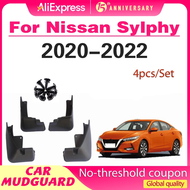 

Fender Mudguard Mud Flaps Guard Splash Flap Mudguards Car Accessories For Nissan Sylphy 2020 2021 2022