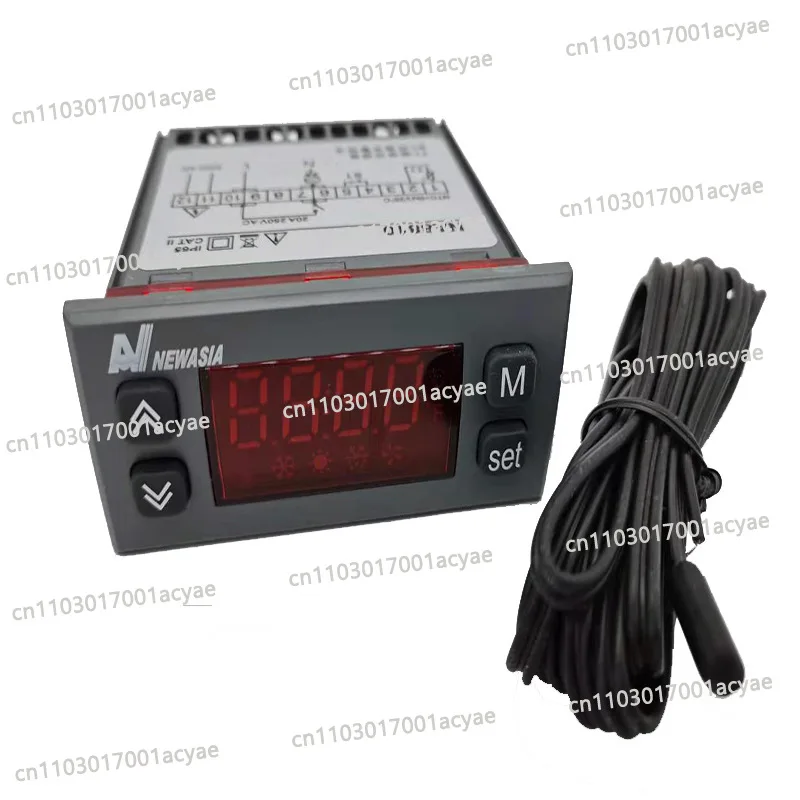 Temperature-adjustable electronic NA8810 controller: digital thermometer/cold storage thermostat