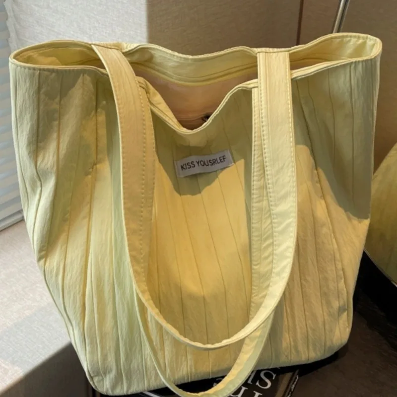 

Large Capacity Tote Bags for Women Shoulder Bags Casual Cloth Sweet Shopping Bags Class Bag for Girl Designer Bag Bolsos Mujer