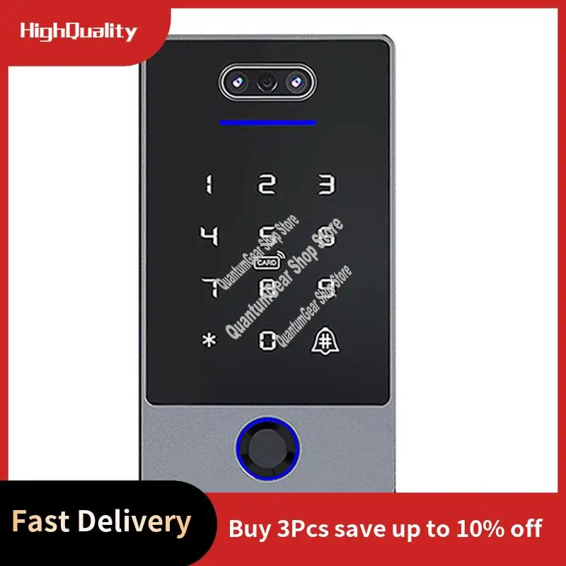 Ttlock Face Recognition Access Control Keypad Standalone Waterproof Fingerprint Access Controller For Door Lock-A32R