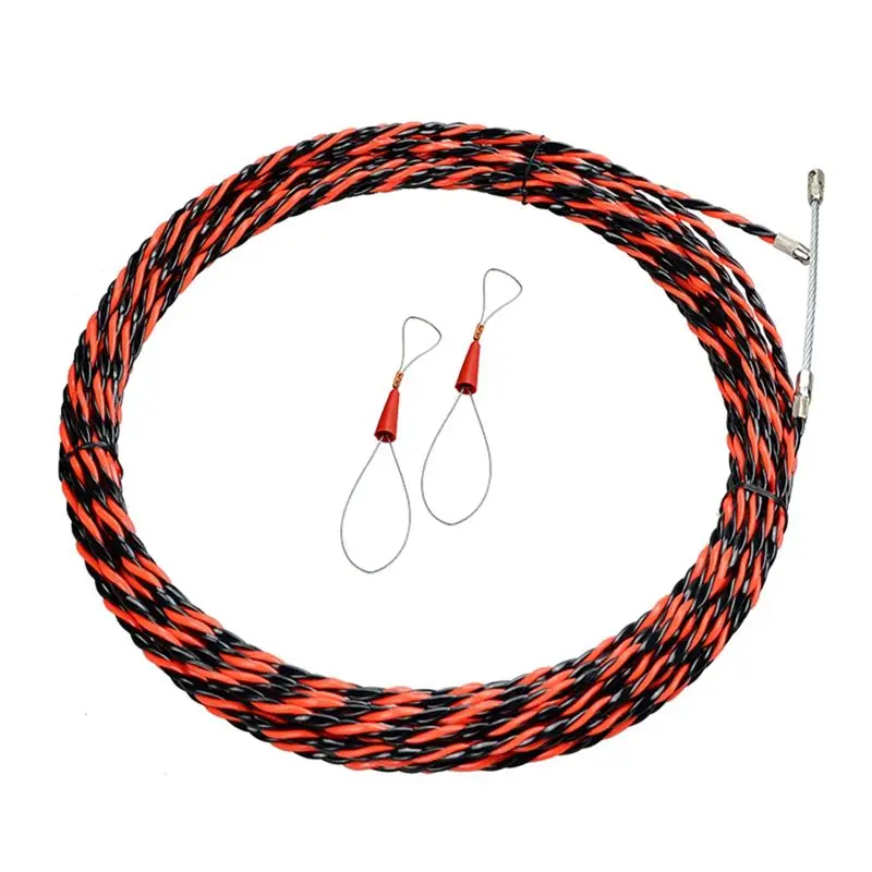 HITL Electrician Threader Set Lead Tool 20M Cable Wire Guide 3-Strand Wall Threader Cable Stringer