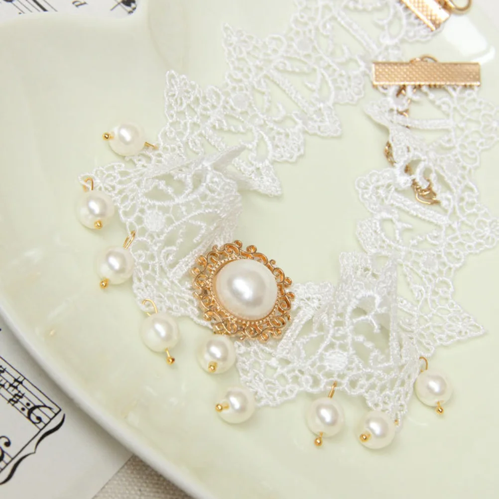 

Vintage Short Clavicle Necklace Women Choker Elegant Durable Bridal Wedding Party Gift Chain Jewelry For Ladies
