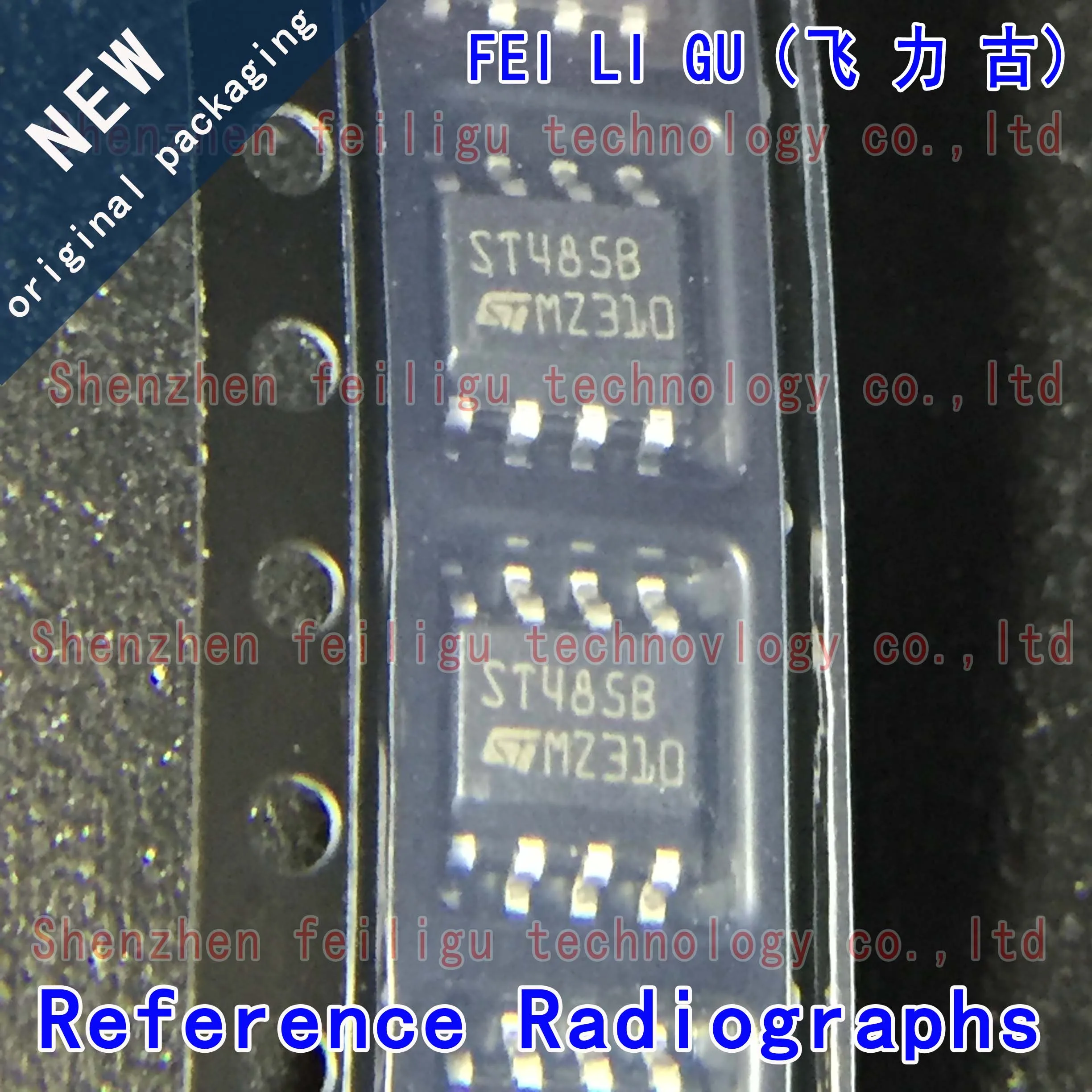 

1~30PCS 100%New original ST485BDR ST485BD ST485B ST485 Package:SOP8 Transceiver RS-485/RS-422 Chip