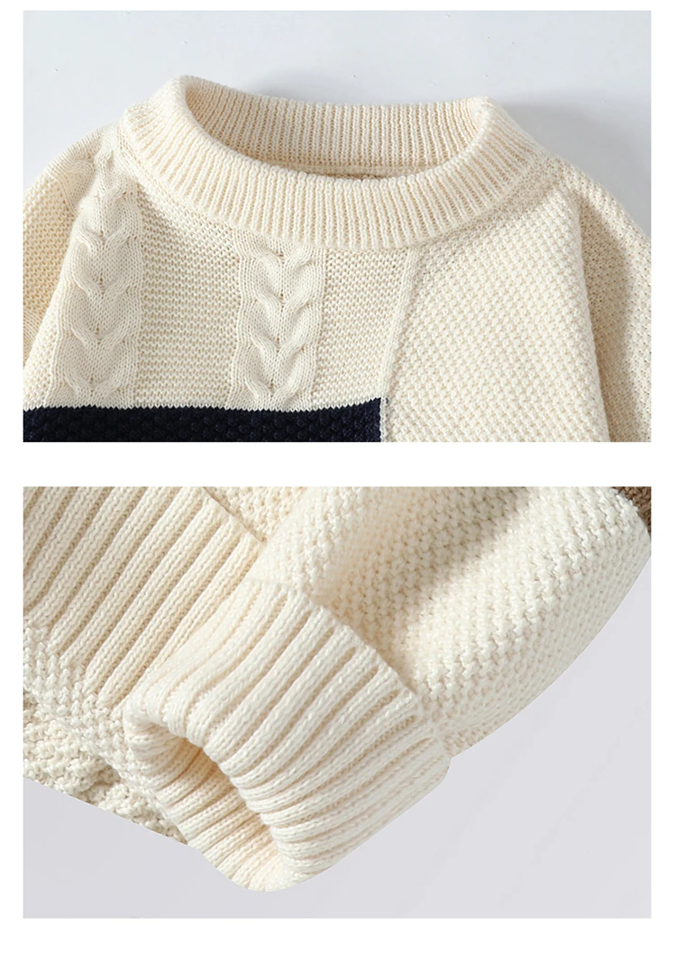 Pullovers Autumn Male Sweater For Men Men's Clothing Spring Men's Sweat-shirt Casual Streetwear Knit Fashion Hombre Warm Solid