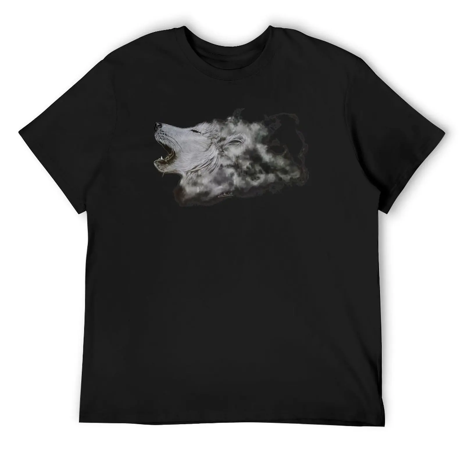 

Wolf T-Shirt topping luxury designer valentines boutique clothes plus sizes t shirt men 100℅ cotton