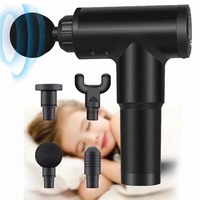 Rechargeable Quiet Massage Gun Electric Deep Tissue Percussion Muscle Relaxation Therapy Small Cordless Massage Gun