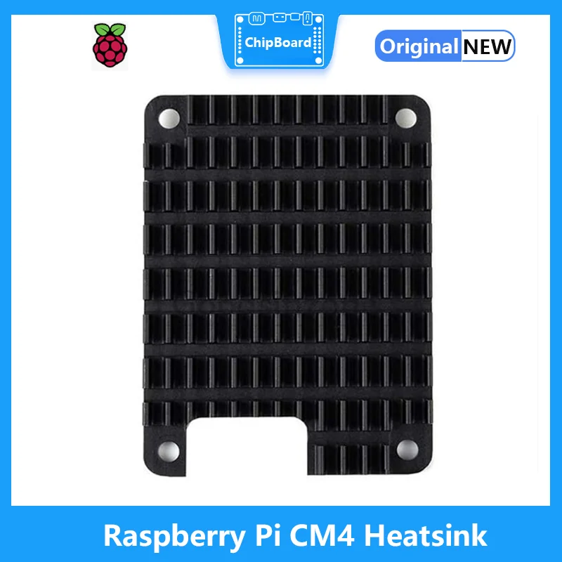 Радиатор Raspberry Pi CM4, компьютерный модуль Raspberry Pi 4, теплоотвод с термоклейкой лентой, отрезной для антенны