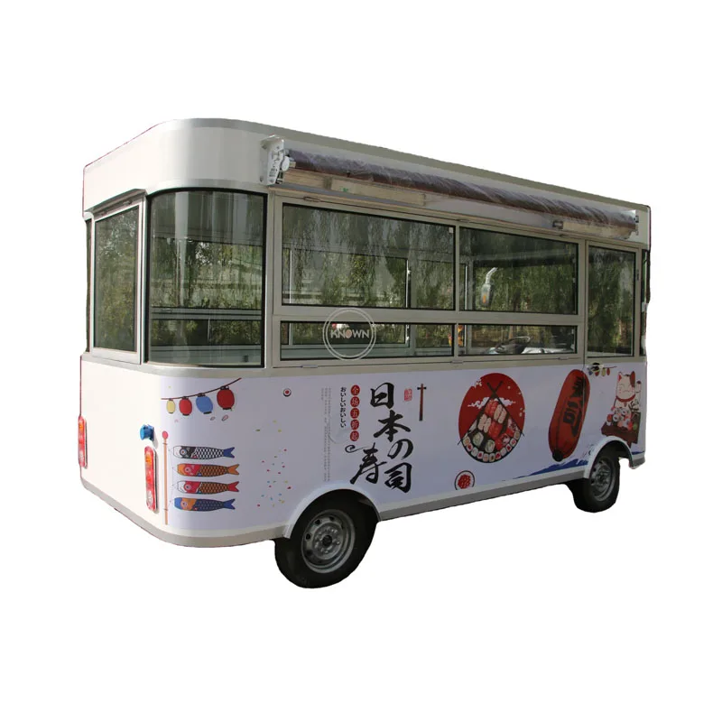 

The Most Popular Electric Food Truck Mobile Kitchen Street Hot Dog Kiosk Ice Cream Coffee Park Snack Cold Drinks Vending Cart