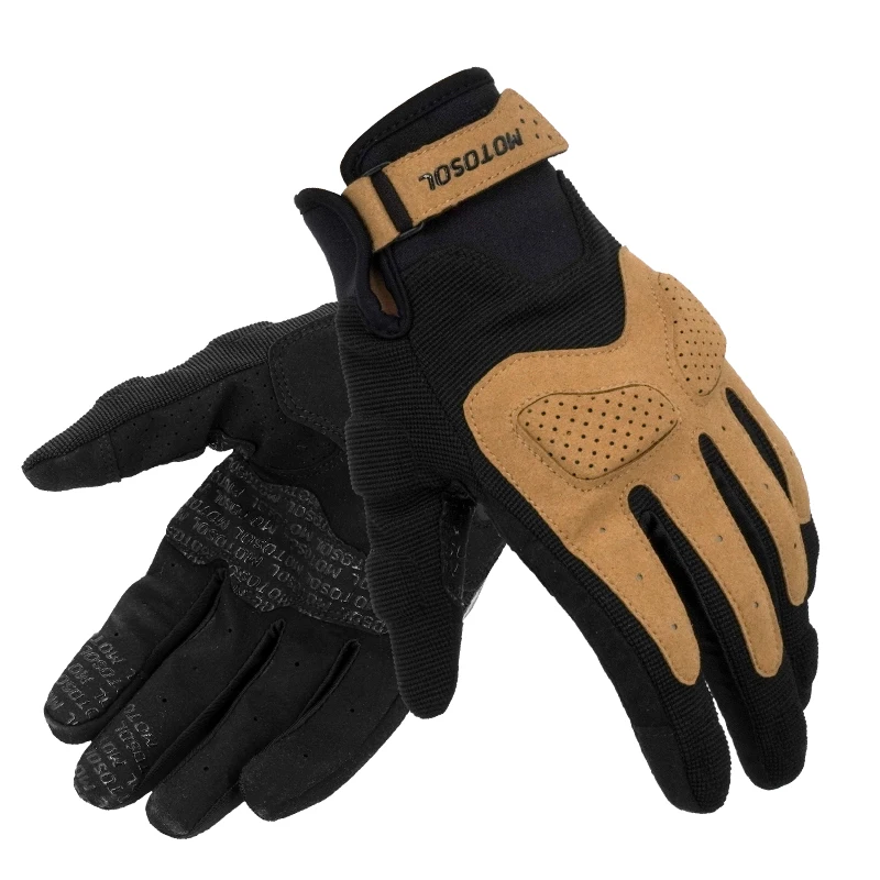 Guantes transpirables con pantalla táctil, guantes de carreras para motocicleta, ciclista, primavera y verano, Unisex, mujeres y hombres