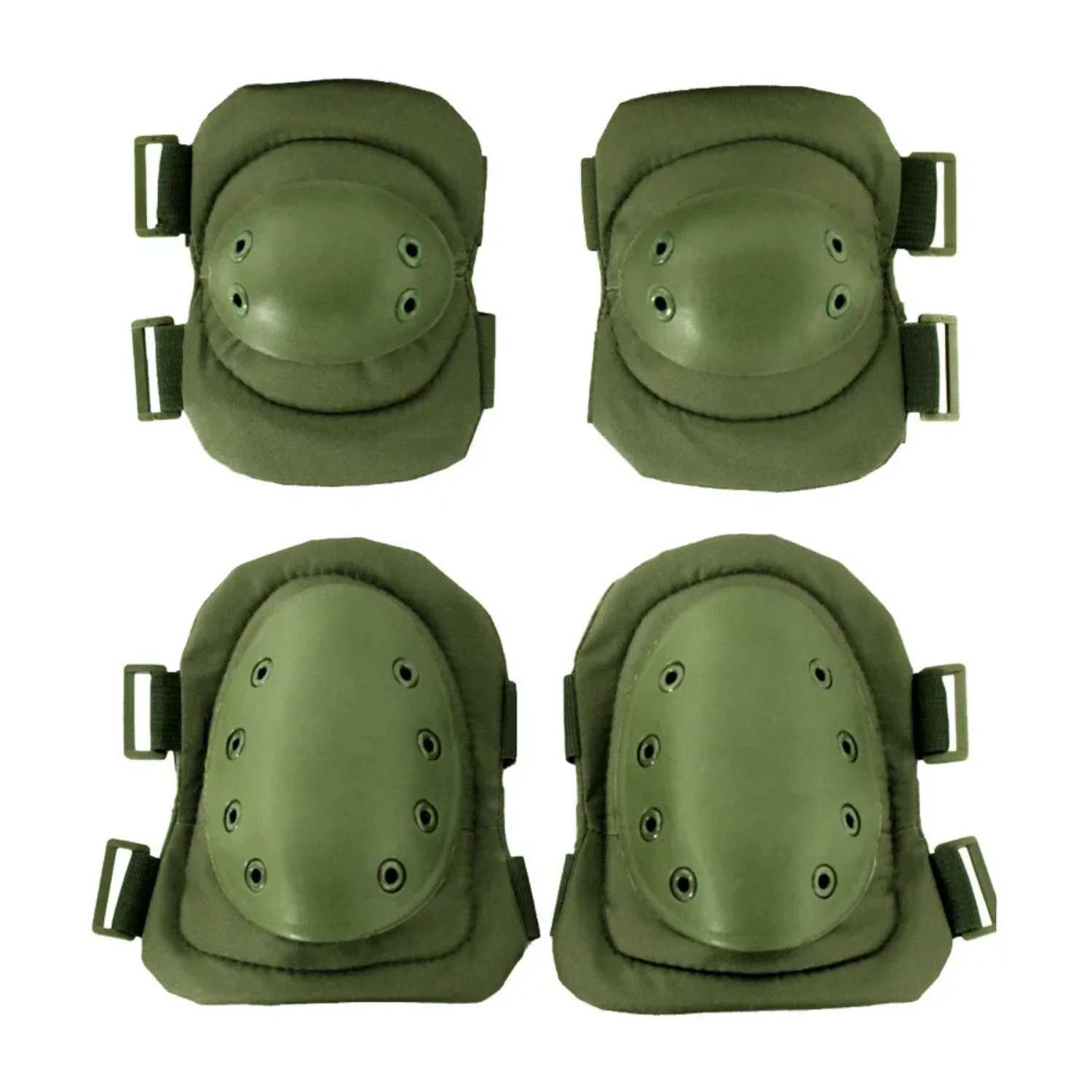 Tactical Protective Knee Elbow Protector Pad Set Gear Sports Military Combat Knee Elbow Adult Protector Elbow & Knee Pads