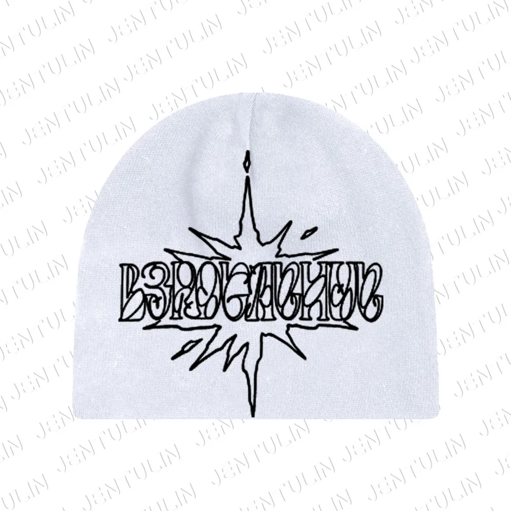 

Y2k Women Caps Knitted Beanies Взросление tour Hat For Men Y2k Streetwear Winter Fashion Kpop Vintage Gothic Warm Hip Hop Unisex