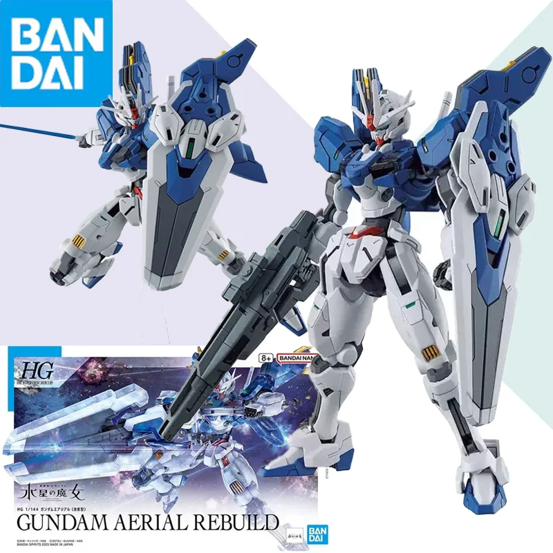 

BANDAI Genuine Gundam Model AERIAL REBUILD HG 1/144 The Witch From Mercury Action Anime Figures Robot Assembly Model Toy Gift