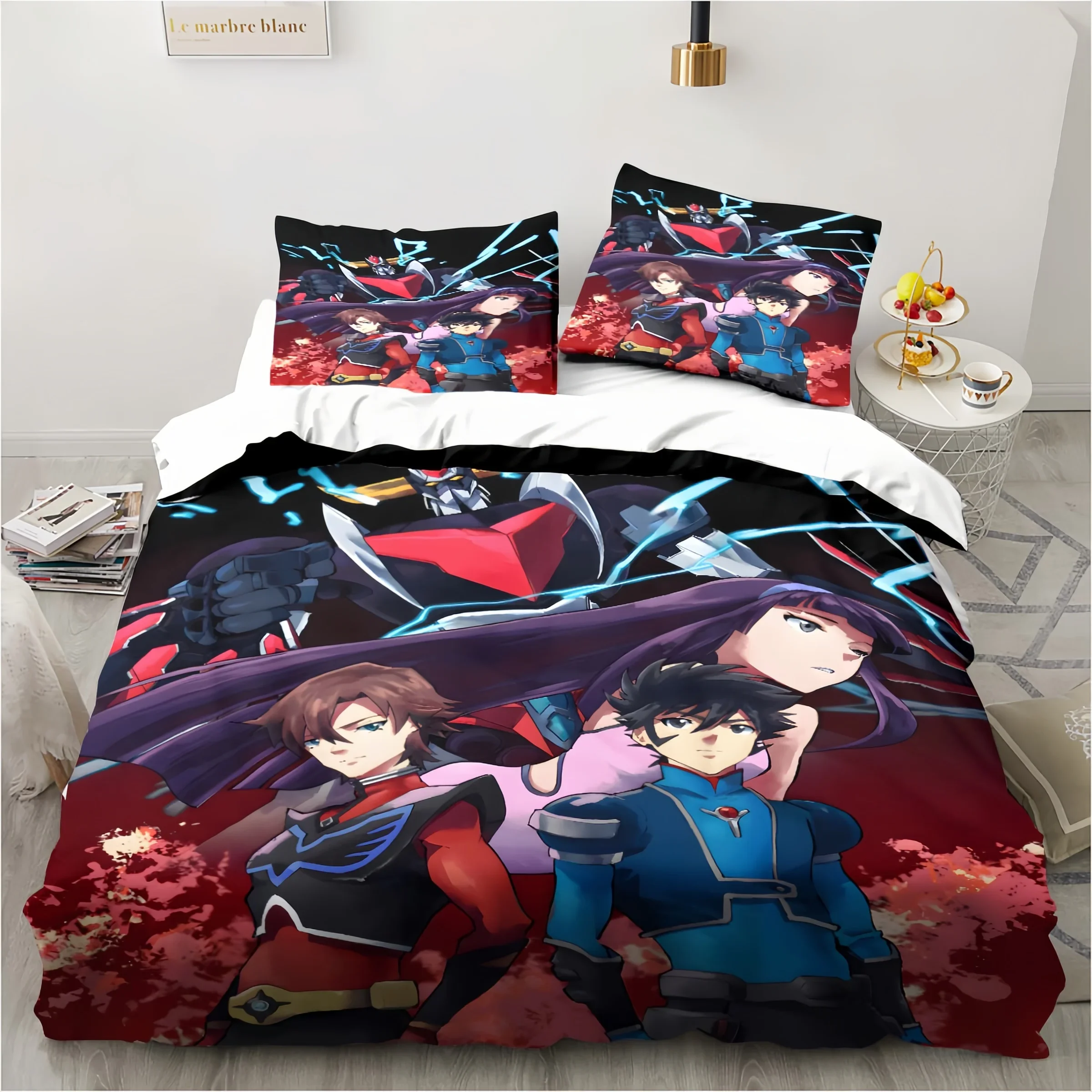 

UFO ROBO GRENDIZER GOLDORAK Bedding Sets exquisite bed supplies set duvet cover comforter set bedding set luxury birthday gift