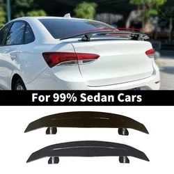 JDM GT Style Universal Rear Wing Trunk Spoiler Air Deflector Dam Tail Decoration For 99% Sedan Cars Tuning Accessories