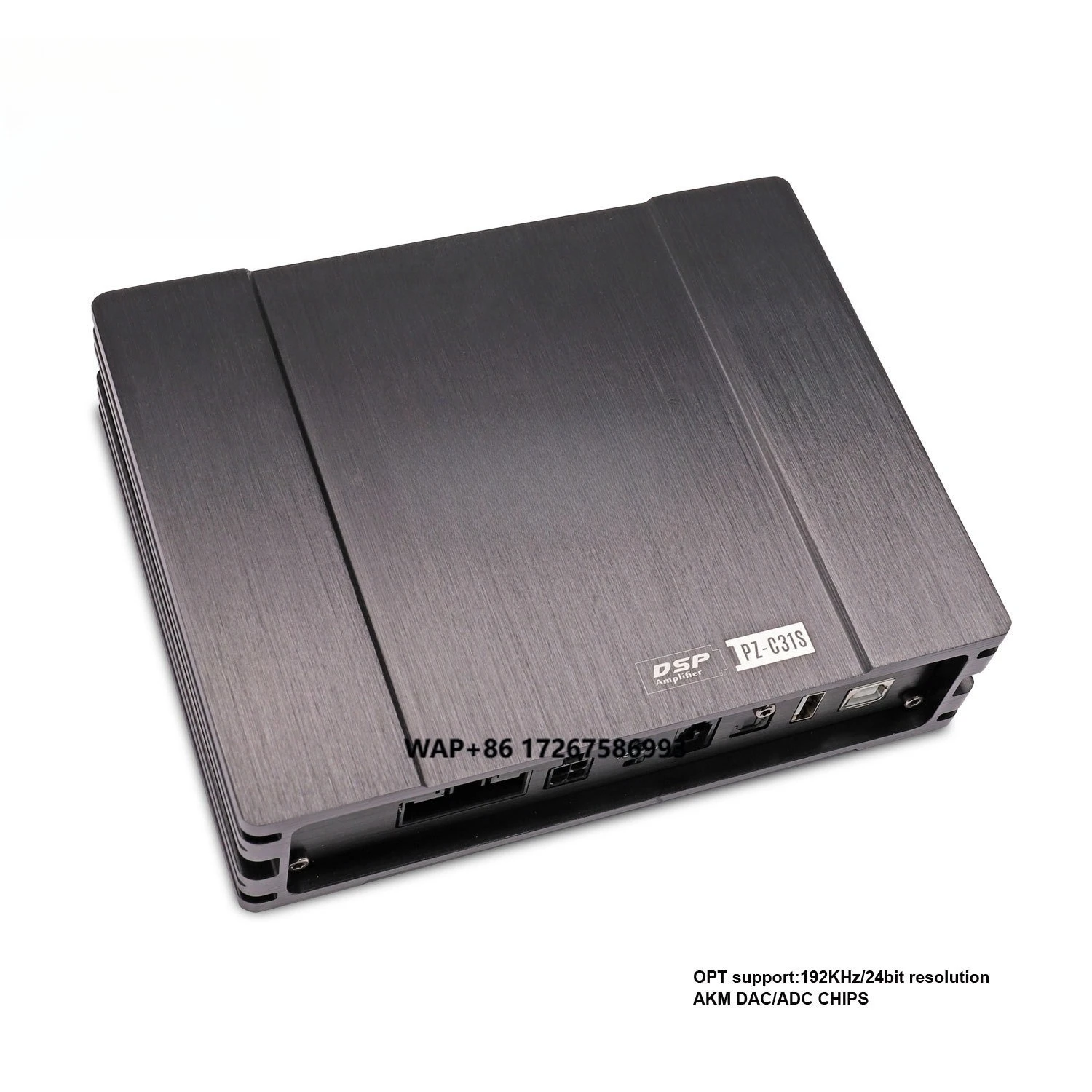 

High-power Lossless ClassAB DSP Power Amplifier 8-channel Car Audio Processor 6X150W High-power Output