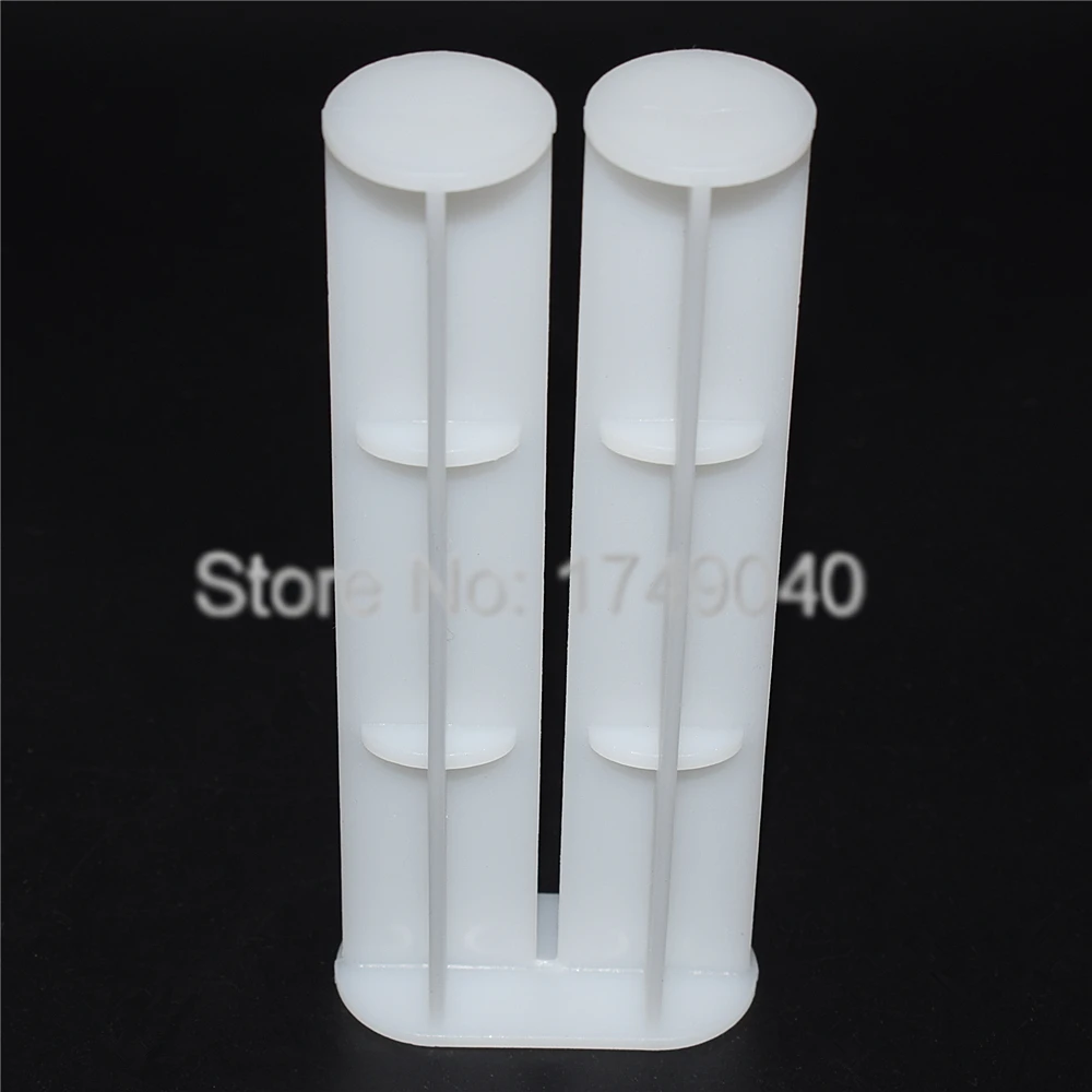 1pc/100pcs 1:1 Putter AB Glues Putter 50ml Cartridge Glue Adhensives Plunger for 50ml 1:1 Two Component Epoxy Resin Sealant Glue