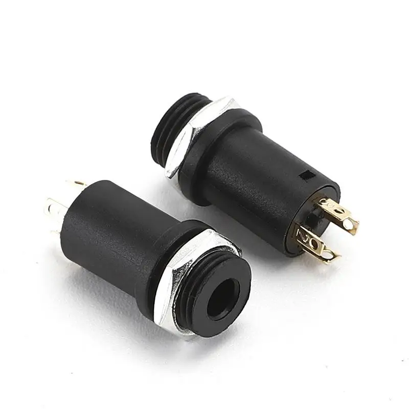 PJ-31640 3.5MM earphone socket with nut socket Audio video socket