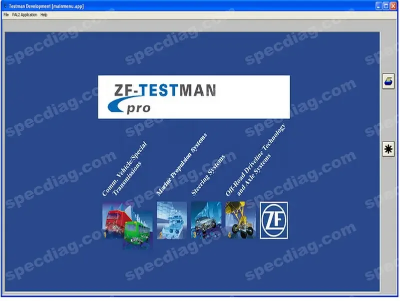 FOR ZF Testman Pro Development 10.5 [2022]