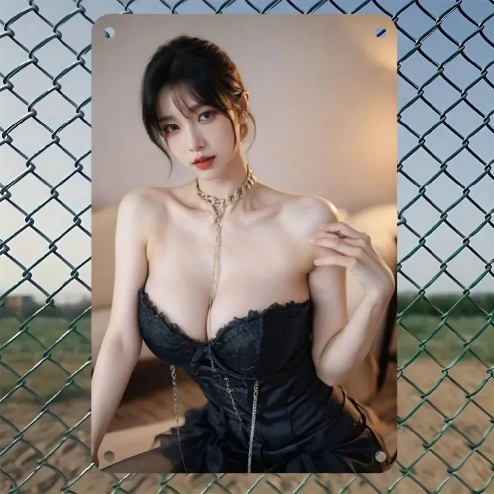 

Vintage Metal Tin Sign Retro Wall Art Decor for Home Bar Cafe Bathroom