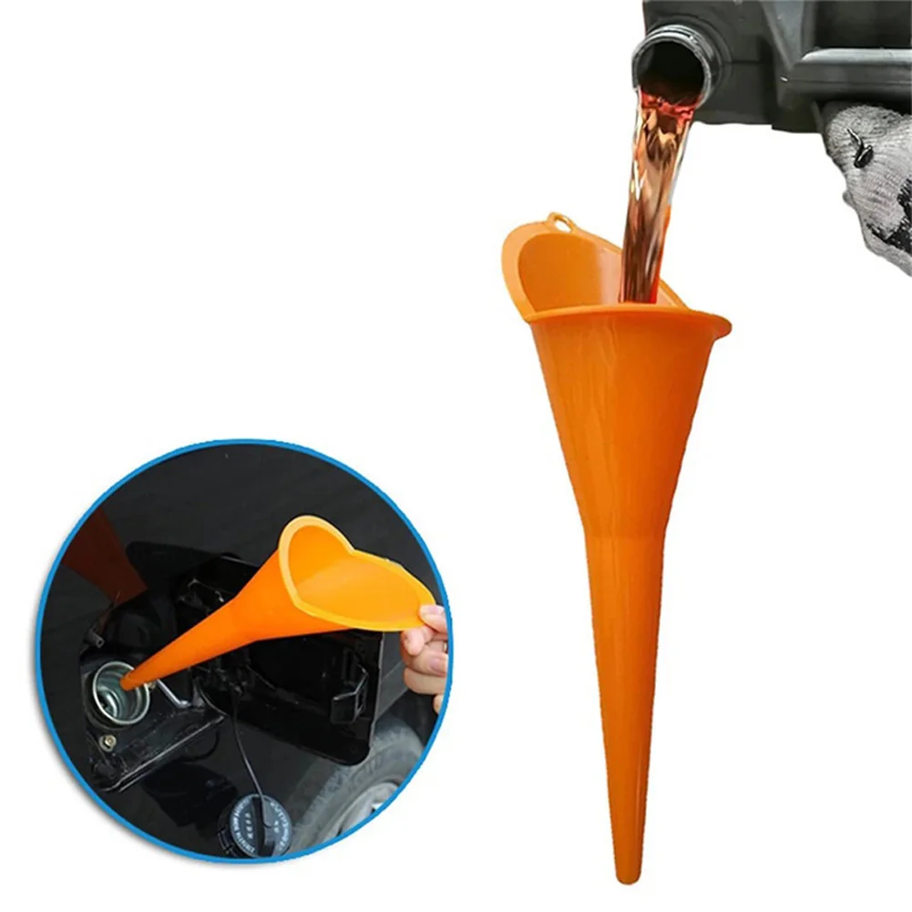 Universal Flexible Oil Draining Funnel Tool Spill Saver Multi-Purpose Funnel Reusable Automotive Flex Funnels For Motorcycles