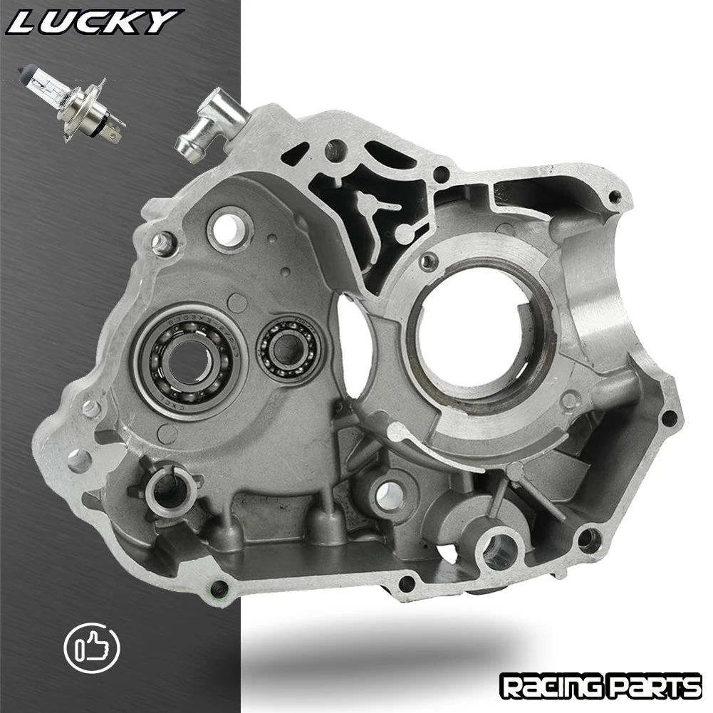 YX Motorcycle CrankCase Left Side Crank Case For 60mm Bore YinXiang 150 160 YX 150cc 160cc 2V/4V Kick Starter Engines